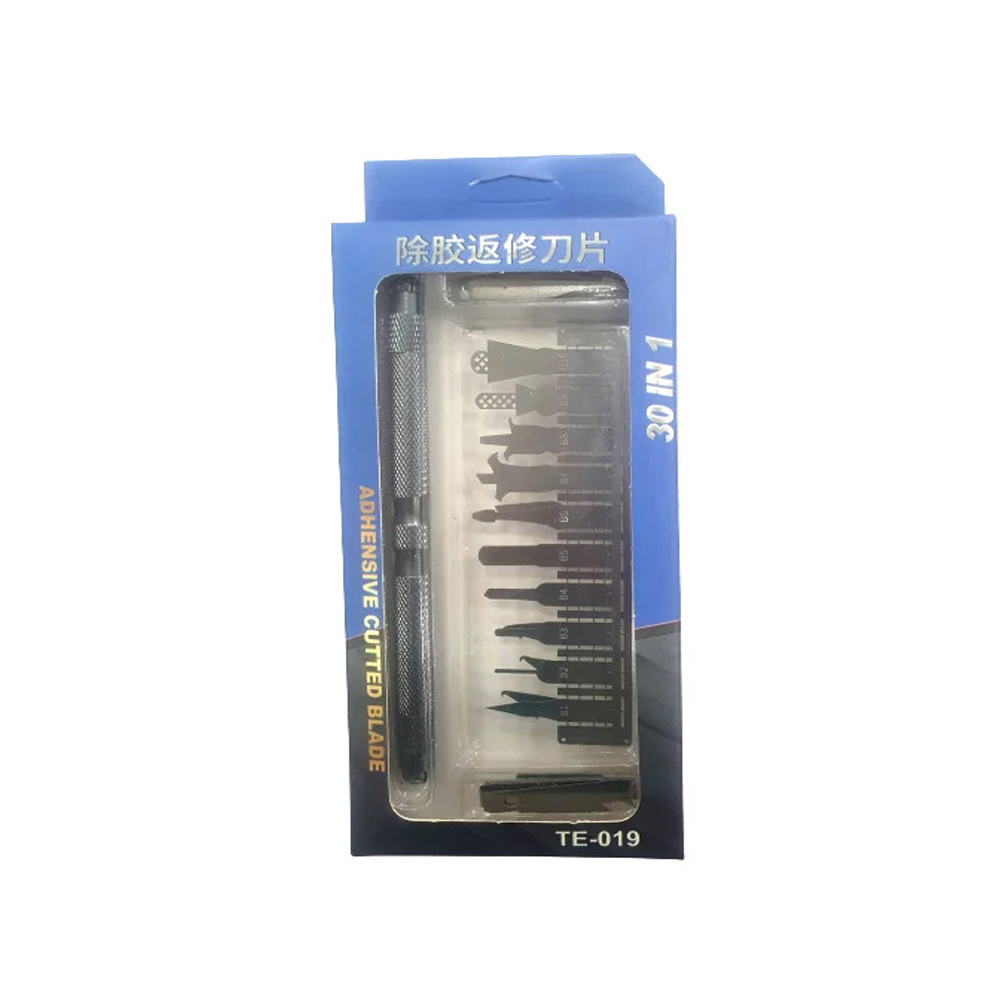 Kit De Espátulas Para Remover Pegamento, Bisturí Para Desmontaje De CPU, Chip, ic, 30 en 1