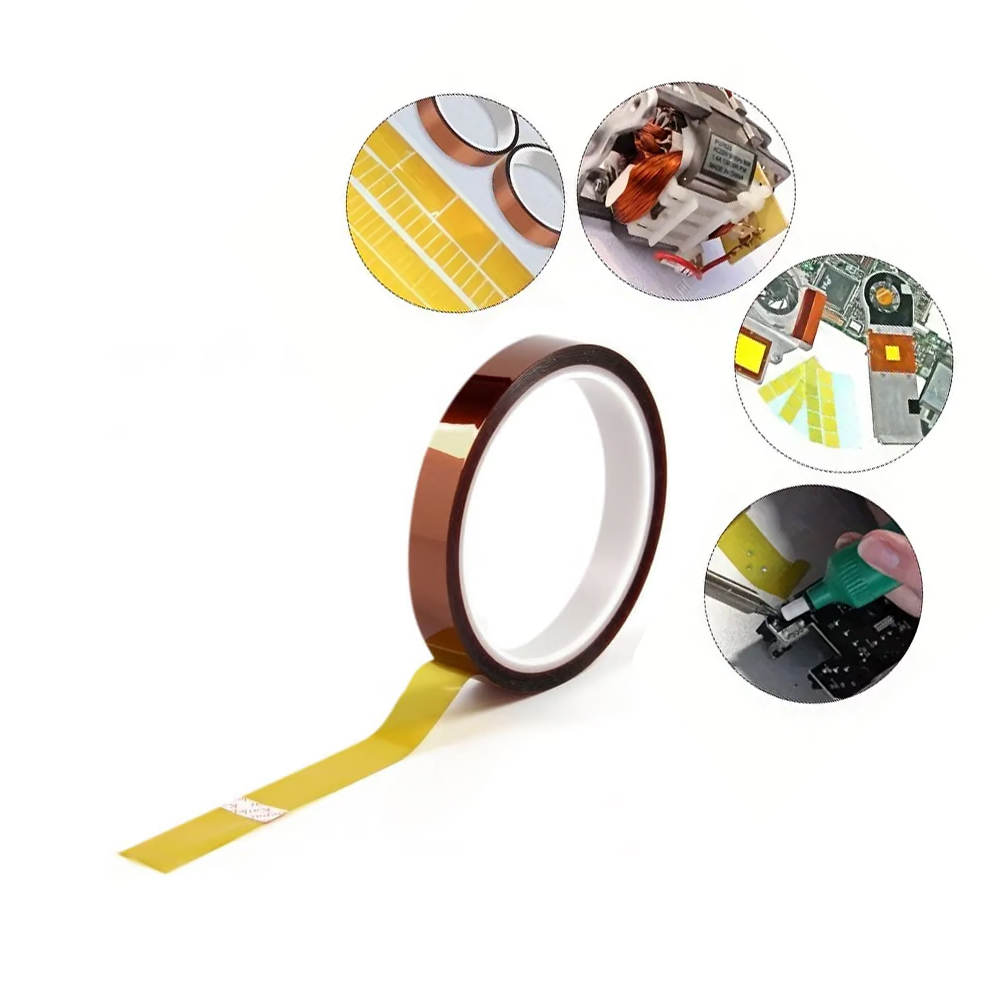 Cinta Kapton Adhesiva De Aislamiento Térmico, Resistente A Altas Temperaturas, 10mm X 33m