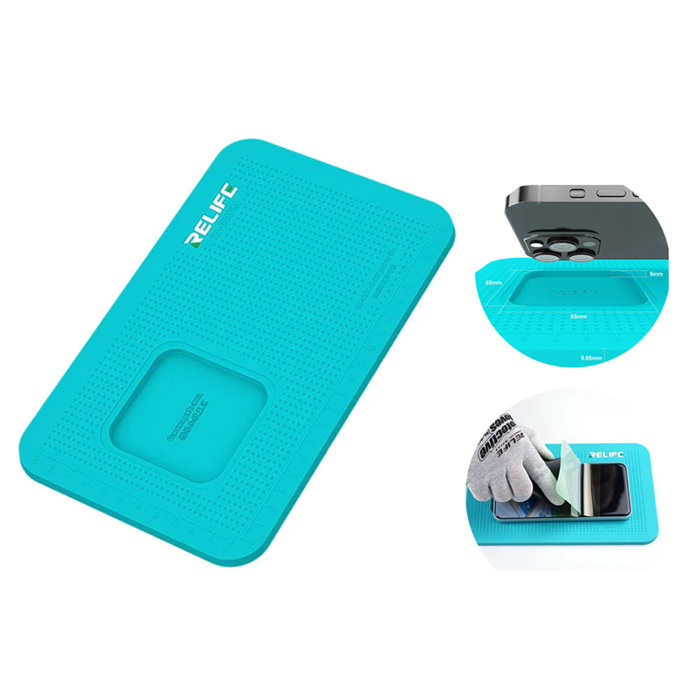 Tapete Antideslizante Para Colocación Micas De Celulares Relife RL-004DM
