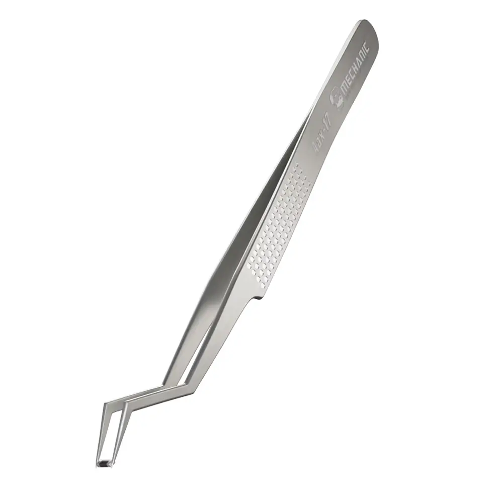 Pinza Antiestática Ultra Fina Para Plantación De Chip, Mechanic AAX-17
