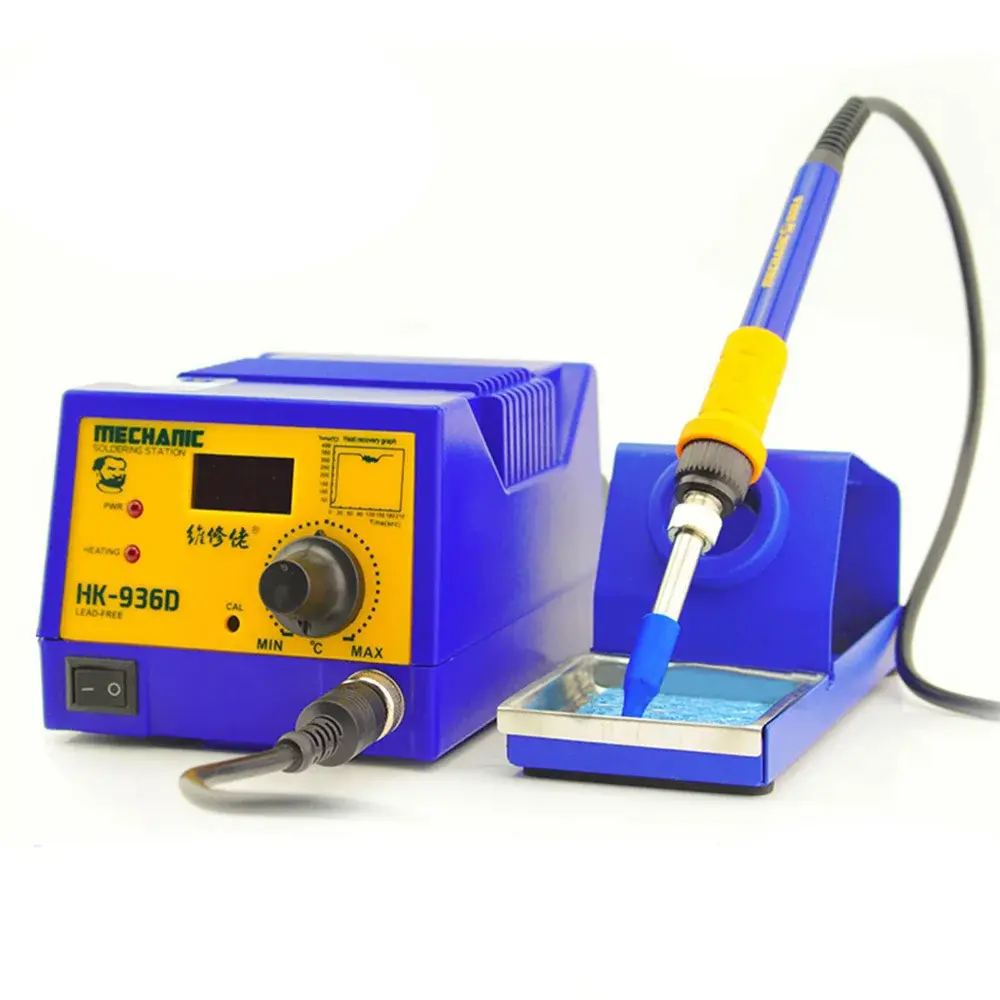 Estación De Soldadura Digital 45w Temp. Constante Mechanic HK-936D