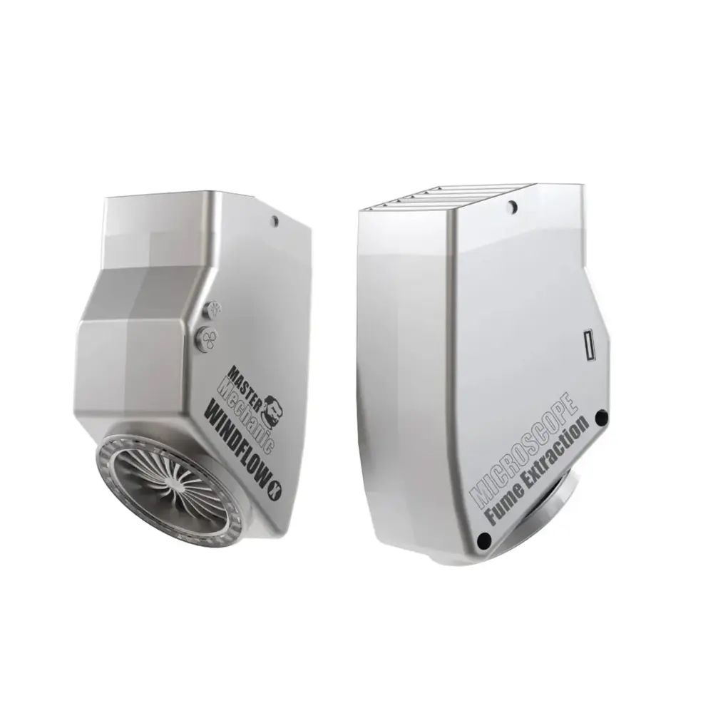 Extractor De Humo De Soldadura Con Luz Led, Para Microscopio Mechanic