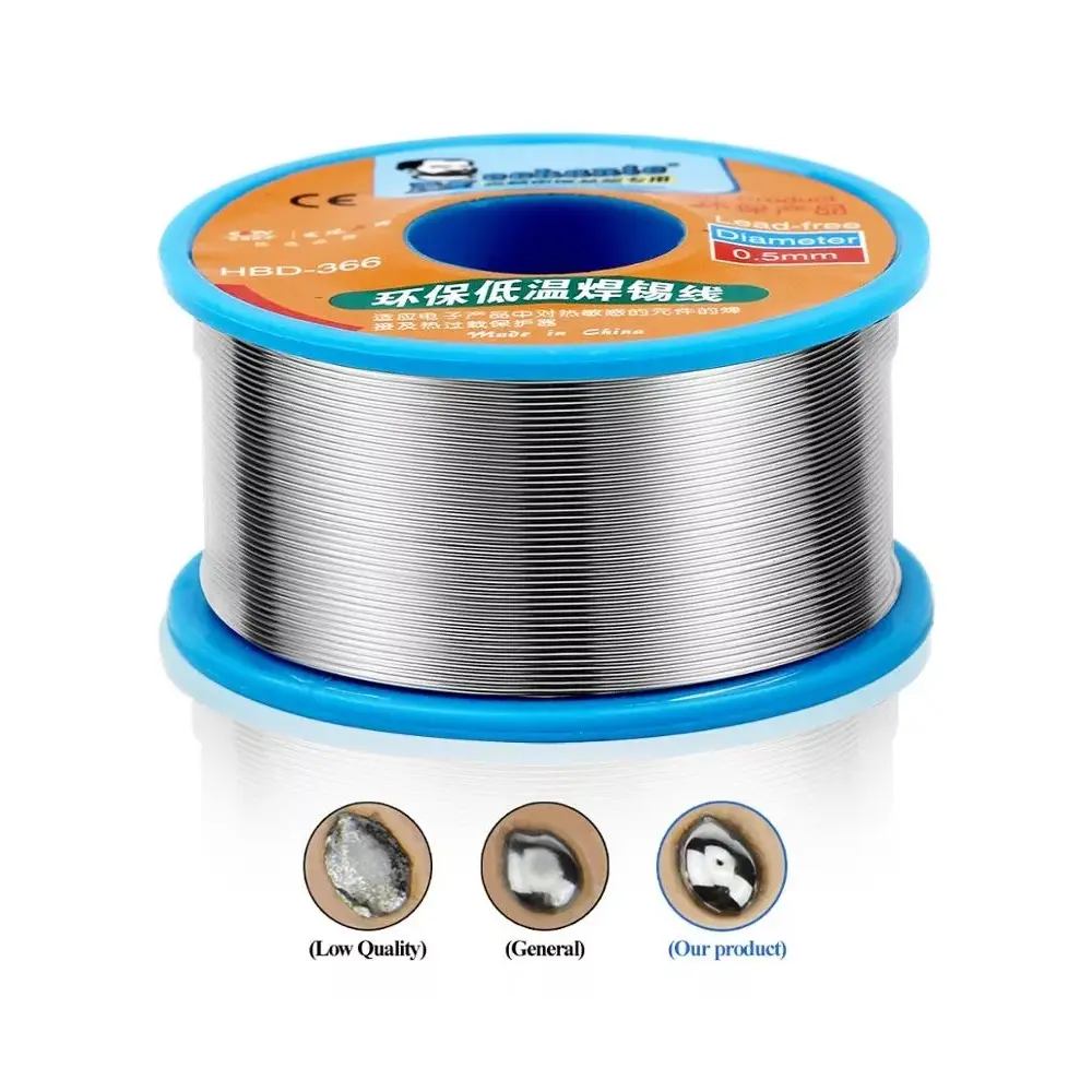 Rollo De Alambre De Soldadura Sin Plomo 138° 0.5mm Mechanic