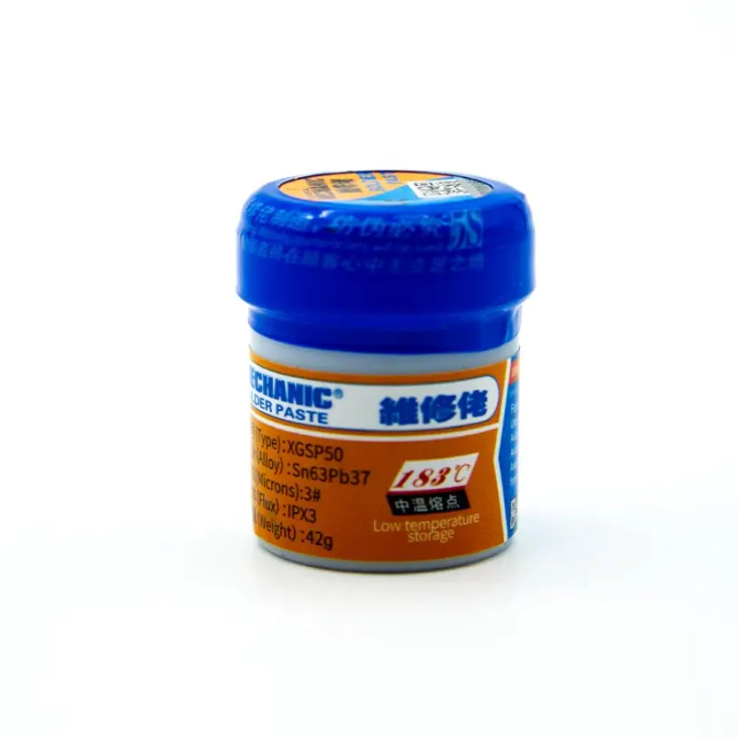 Pasta Para Soldar, Pasta De Estaño 183 Grados, 42G Mechanic XGSP50