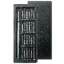 Kit de destornilladores 24 En 1 Con Puntas intercambiables + Estuche