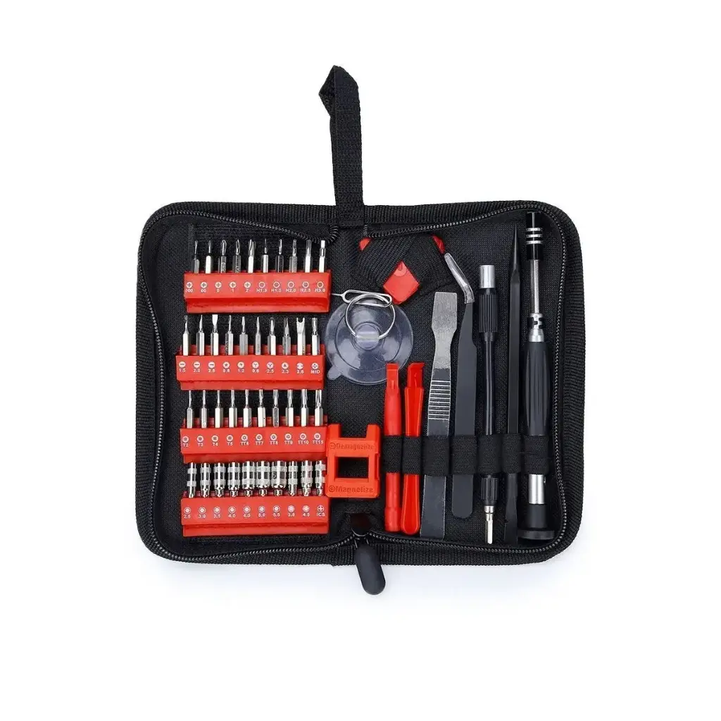 Juego De Desarmadores para celulares consolas, laptop, 56 en 1 + Herramienta Para Desmontaje