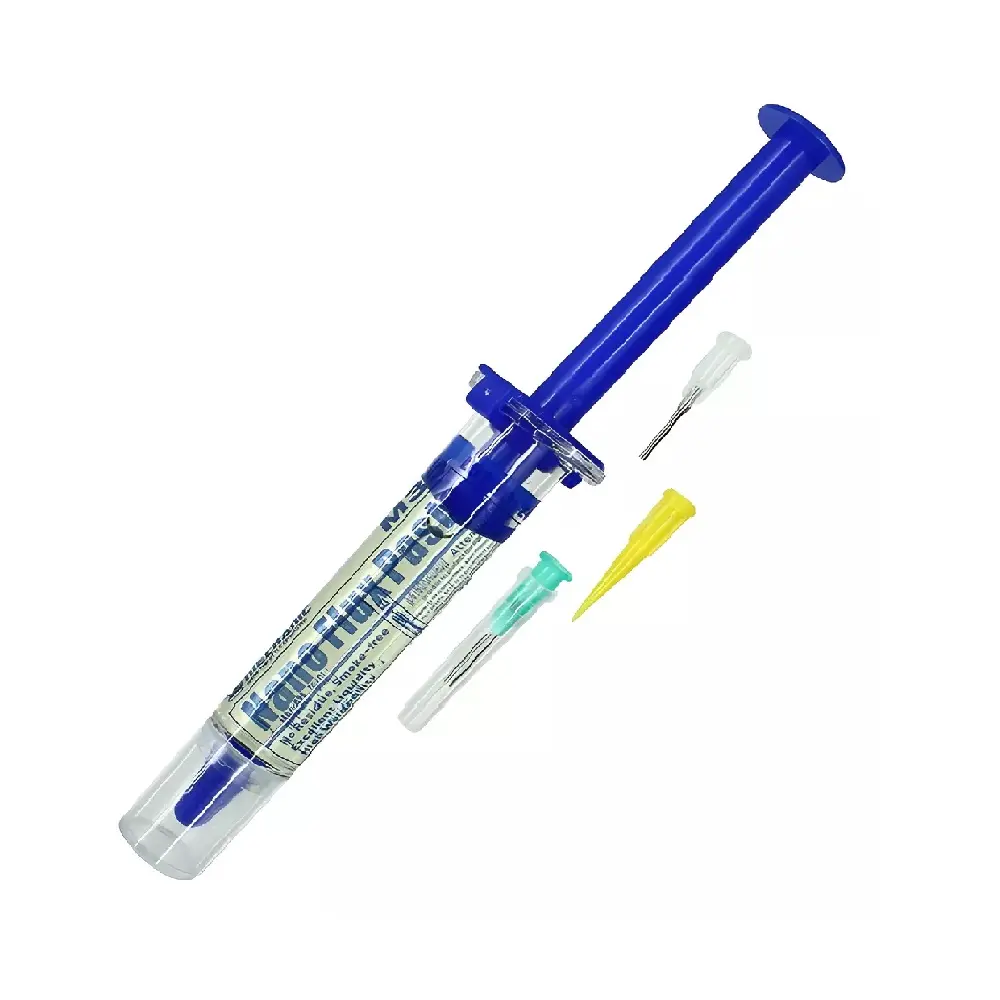 Pasta Flux Premium De Alto Rendimiento Jeringa 10cc Nano Flux Mechanic M35