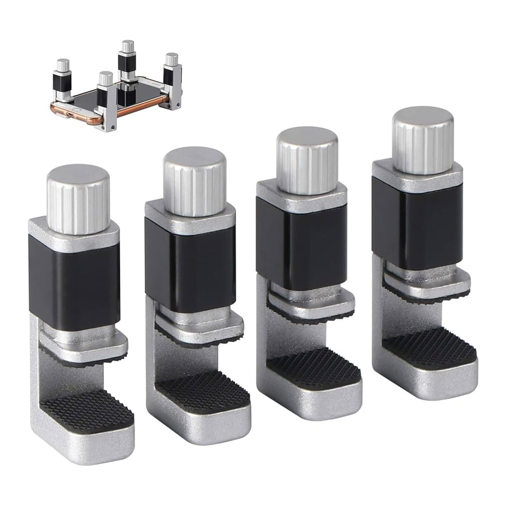 Kit De 4 Pinzas Sujetadoras De Display, Pantalla Lcd O Touch, Pinzas De Metal