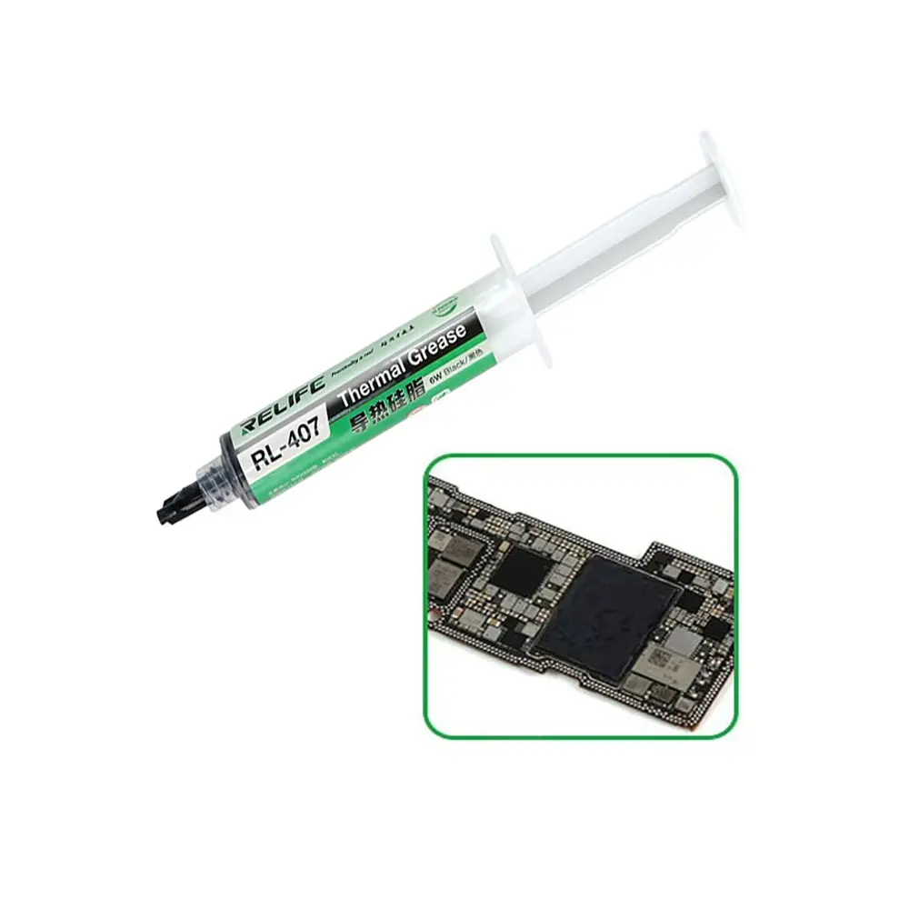 Pasta Térmica Negro 6w 20g Para Reparaciones De Dispositivos móvil.