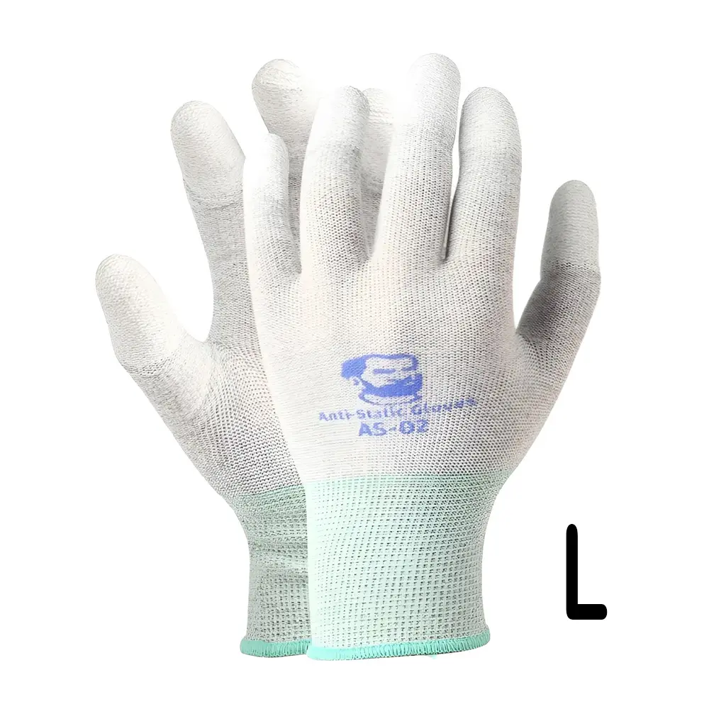 Guantes Antiestáticos De Seguridad Para Reparación De Electrónica O Celulares (Grande)
