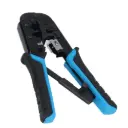 Pinza Profesional Ponchadora Crimpeadora Para Cables De Red Y Teléfono 4P/6P/8P, RJ-11/RJ-12/RJ-45