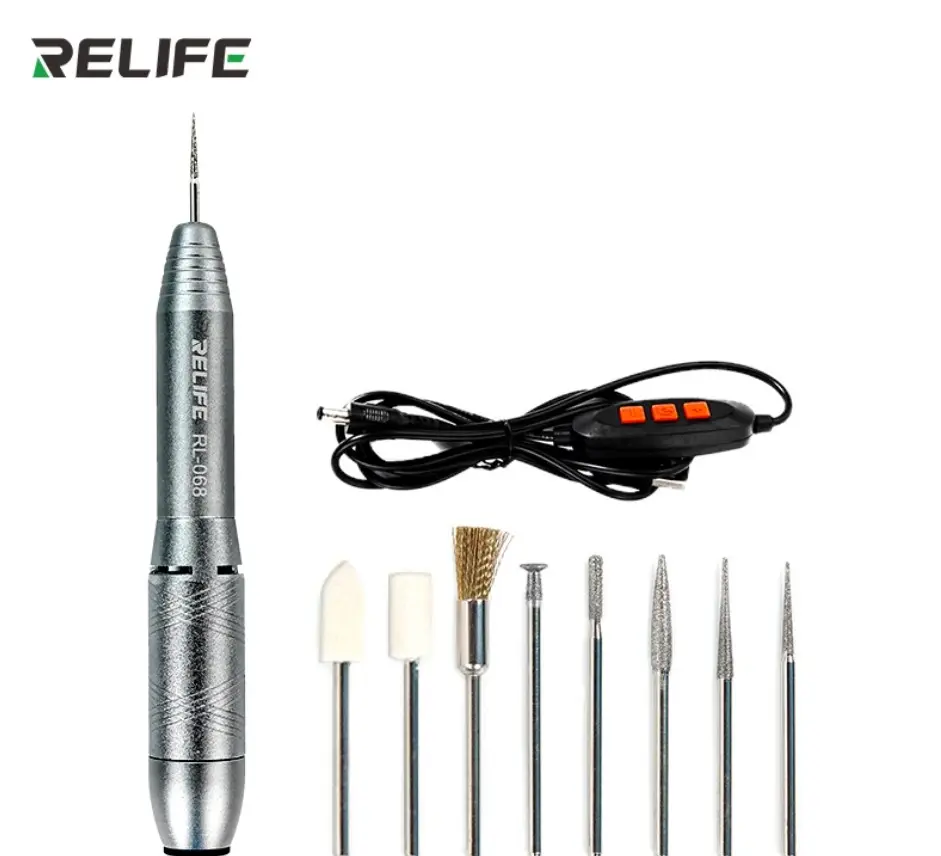Pluma Pulidora Rectificadora De Circuitos Ic De Placas Relife RL-068
