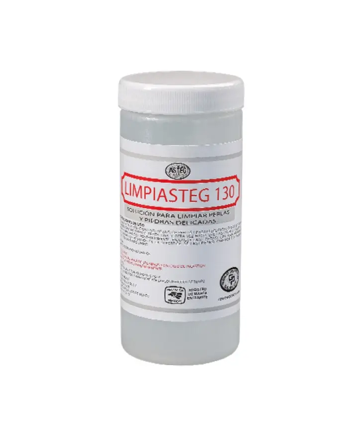 Solución Para Limpieza Perlas Y Piedras Delicadas 240 ml. Limpiasteg® 