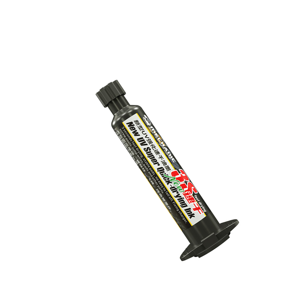 Mascara UV Negra En Jeringa De 10cc Mechanic SU3-N