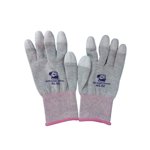[AS02-S] Guantes Antiestáticos Talla Chica, Para Trabajos De Electrónica, Mechanic AS02