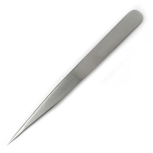 [BT.PINZA01] Pinza Antimagnética De Acero Inoxidable Con Punta Recta Para Relojería O Electrónica