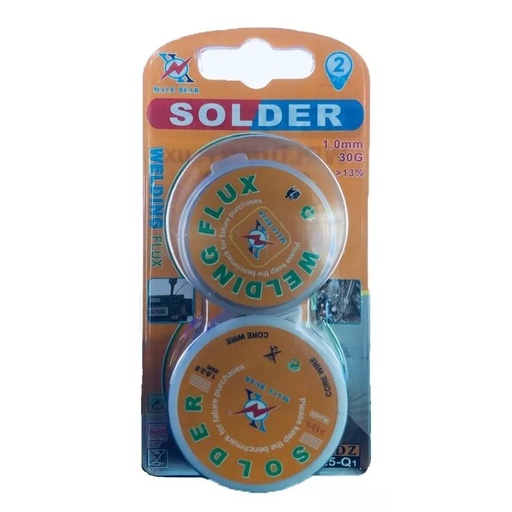 [11426] Kit De Pasta Para Soldar + Rollo Soldadura De Aleación De Estaño