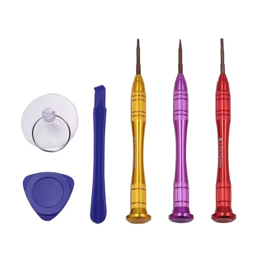 [RZ0587] Desarmadores Y Accesorios Para Apertura De Celulares, Kit 6 En 1