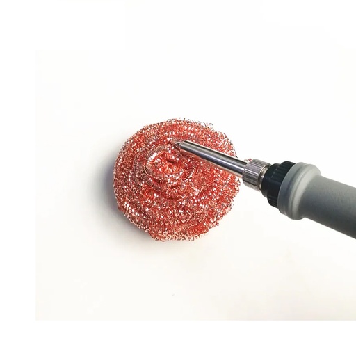 [SS-599B] Fibra De Acero Para Limpieza Y Restauración De Puntas Para Cautín