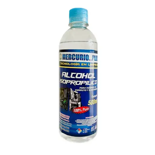 [MPLUS01] Alcohol Isopropílico Para Limpieza De Equipos De Computo Y Electrónica, 500ml.