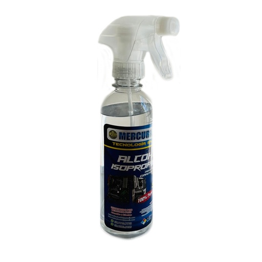 Alcohol Isopropílico Para Limpieza De Equipos De Computo Y Electrónica, 500ml, Con Gatillo Rociador
