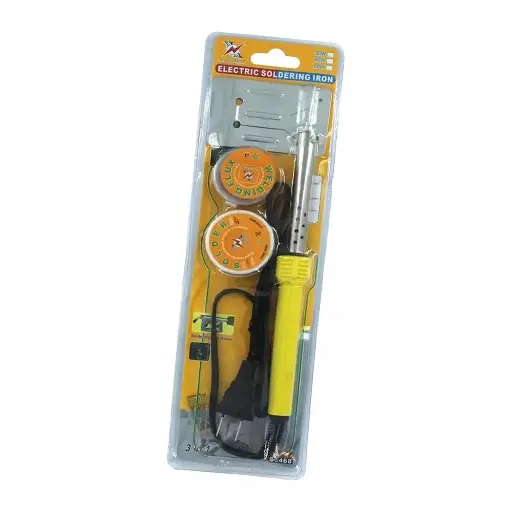 [11323] Kit Para Soldar Cautín De 60w, Soldadura, Pasta Flux Y Base