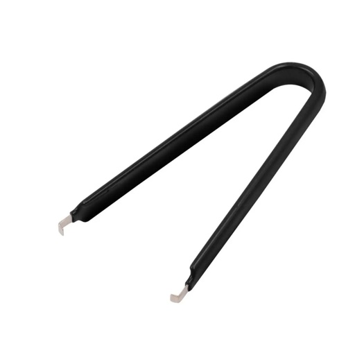[RZ0846.N] Pinza De Extracción De Componentes Electrónicos, Chip, Ic, Integrados De Placas Pcb (Negra)