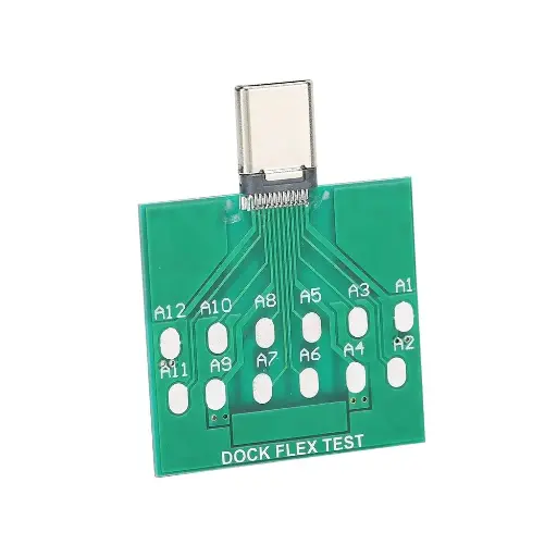 [DT-02] Placa De Prueba De Enchufe Trasero Para Android Dock Test Tipo- C
