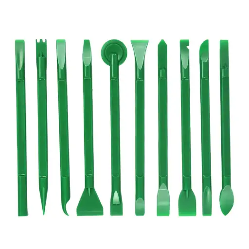 [TE-A041] Kit De 10 Espátulas Para Desmontaje De Celulares, Laptop O Equipos Electrónicos.