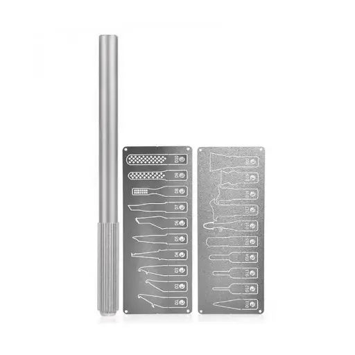 [TE-152] Espátula Para Remover Pegamento Bisturí Para Ic+20 Cuchillas