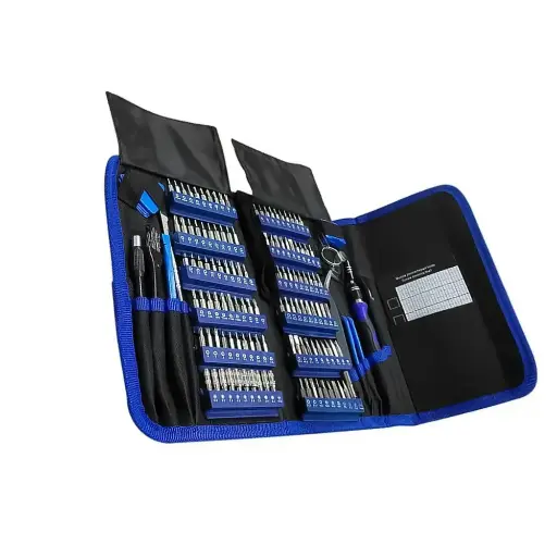 [TE-J1401] Kit De Herramientas Y Desarmadores De Precisión Para Reparación De Celulares, Kit 140 En 1
