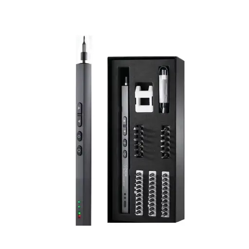 [TE-1803] Desarmador Electrico Recargable, 44 En 1 De Alta Precisión