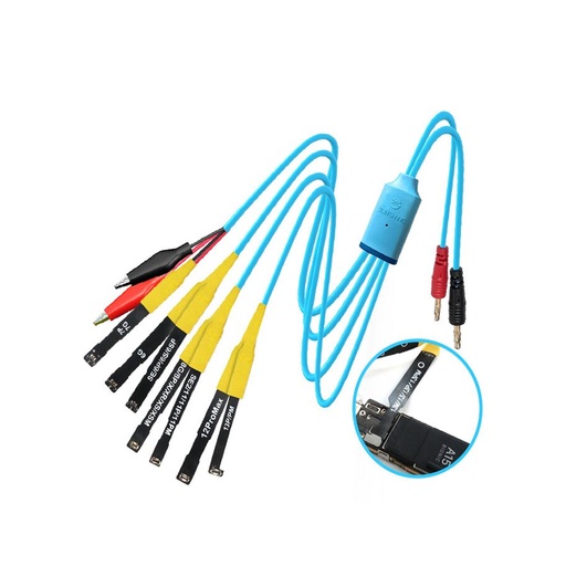 [SS-908E] Cable De Arranque Para Fuente De Poder, Para Dispositivos iPhone 7-15 Sunshine SS-908E