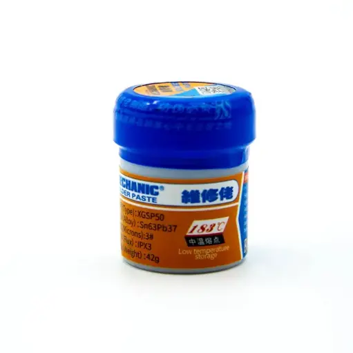 [H23] Pasta Para Soldar, Pasta De Estaño 183 Grados, 42G Mechanic XGSP50
