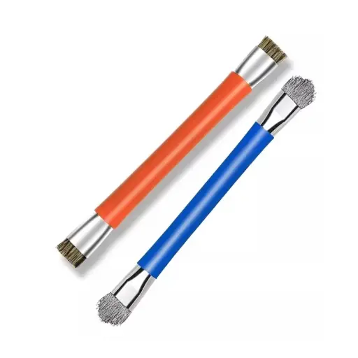 [TE-BS01] Cepillo Antiestático Doble Punta Para Limpieza De Tarjetas 2 Piezas