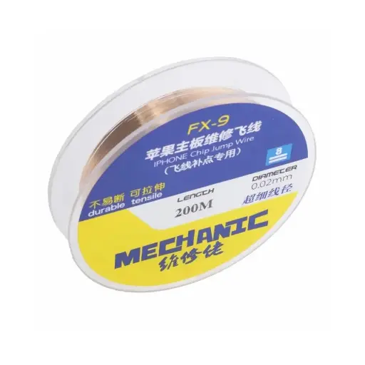 [FX-9 MC] Hilo De Cobre Aislante Para Jumper 0.02mm/200m Mechanic FX-9
