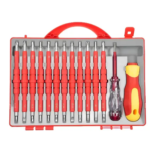 [TE-H3017] Kit De Destornilladores Aislados Y Magnéticos (promoción de $250 a $165)