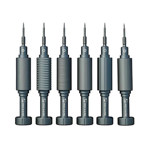 [LSD-60] Kit De 6 Desarmadores De Alta Precisión Mechanic iShell Max 