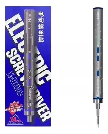 [X-DRIVE] DESARMADOR ELECTRICO PREMIUM 24 EN 1 500MAH