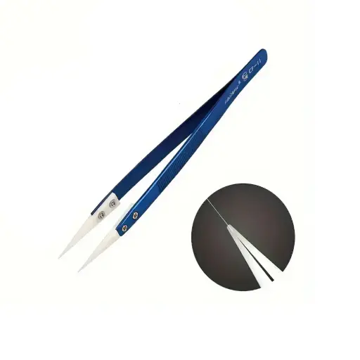 [CF-11] Pinza De Ceramica Recta Para Cables De Salto Mechanic Cf-11