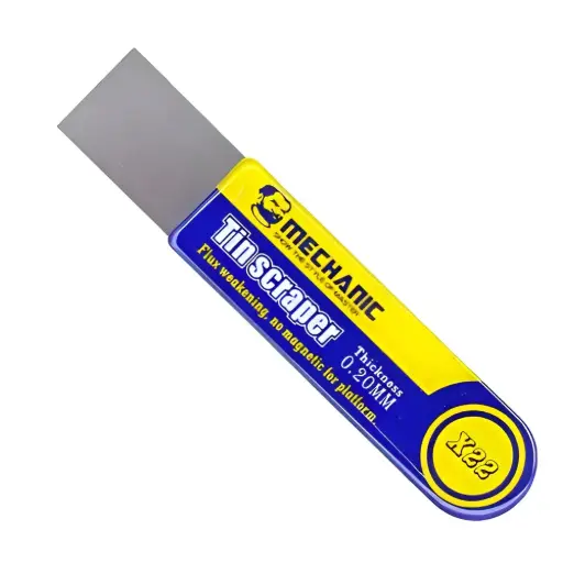[X22] Espátula Raspador Y Aplicador De Estaño 0.20mm Mechanic X22