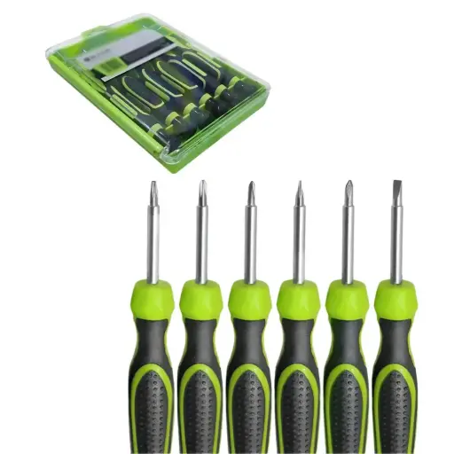 [TE-769] Juego De Desarmadores 6 En 1 Para Reparación De Celulares y/o Dispositivos Móvil.