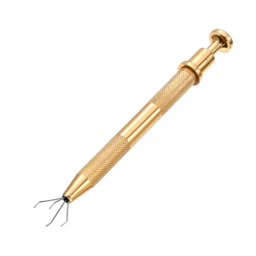 [TE-11] Pinza De 4 Garras Antideslizante Para Joyería O Electrónica