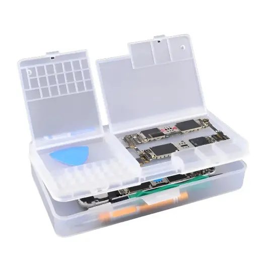 [SS-001A] Caja De Plástico Para Almacenamiento De Piezas Electrónicas Sunshine Ss-001a