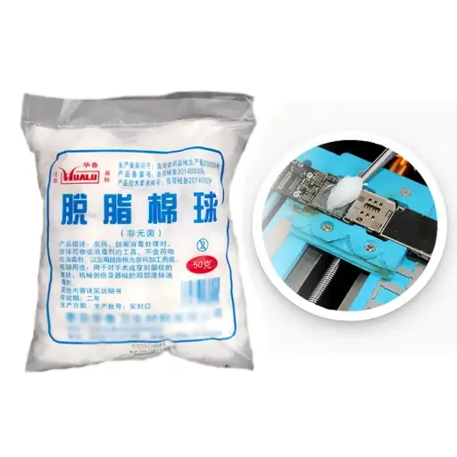 [HC68-SS] Bolas De Algodón Absorbente Para Limpieza De Electrónica