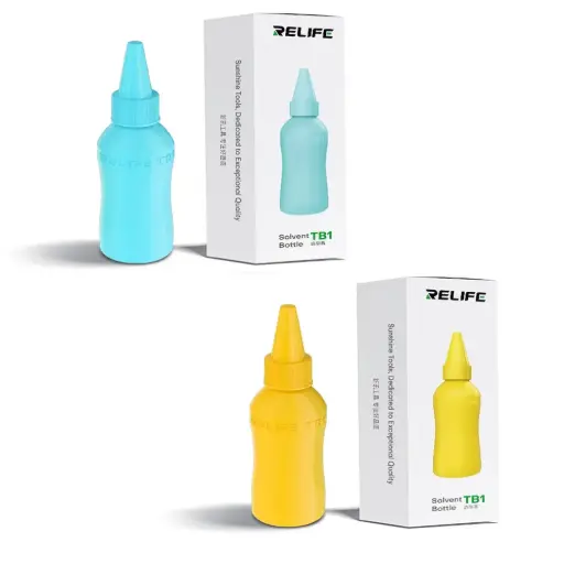 [RL-TB1] Dispensador Preciso Antiestático De Alcohol 50 ML Diseño Doble Tapa, Dispensador De Líquido O Alcohol Relife RL-TB1