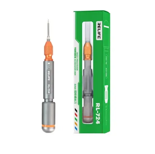 [RL-724-02] Desarmador Dinamométrico De Alta Precisión (★ 0.8) Torque Relife RL-724