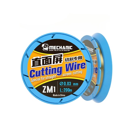 [MC-ZM1] Alambre De Corte De Alta Resistencia Para Separación De Pantallas LCD 0.03mm/150m Mechanic ZM1