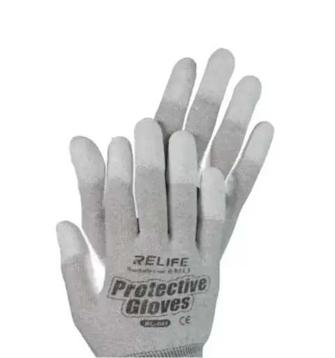 [RL-063 L] Guantes Antiestáticos Parta Electrónica Talla L, Relife RL-063L