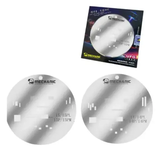 [ZXW307] Stencil Para IC De Pantalla Para iPhone Del 14 Al 15 Mechanic UFO